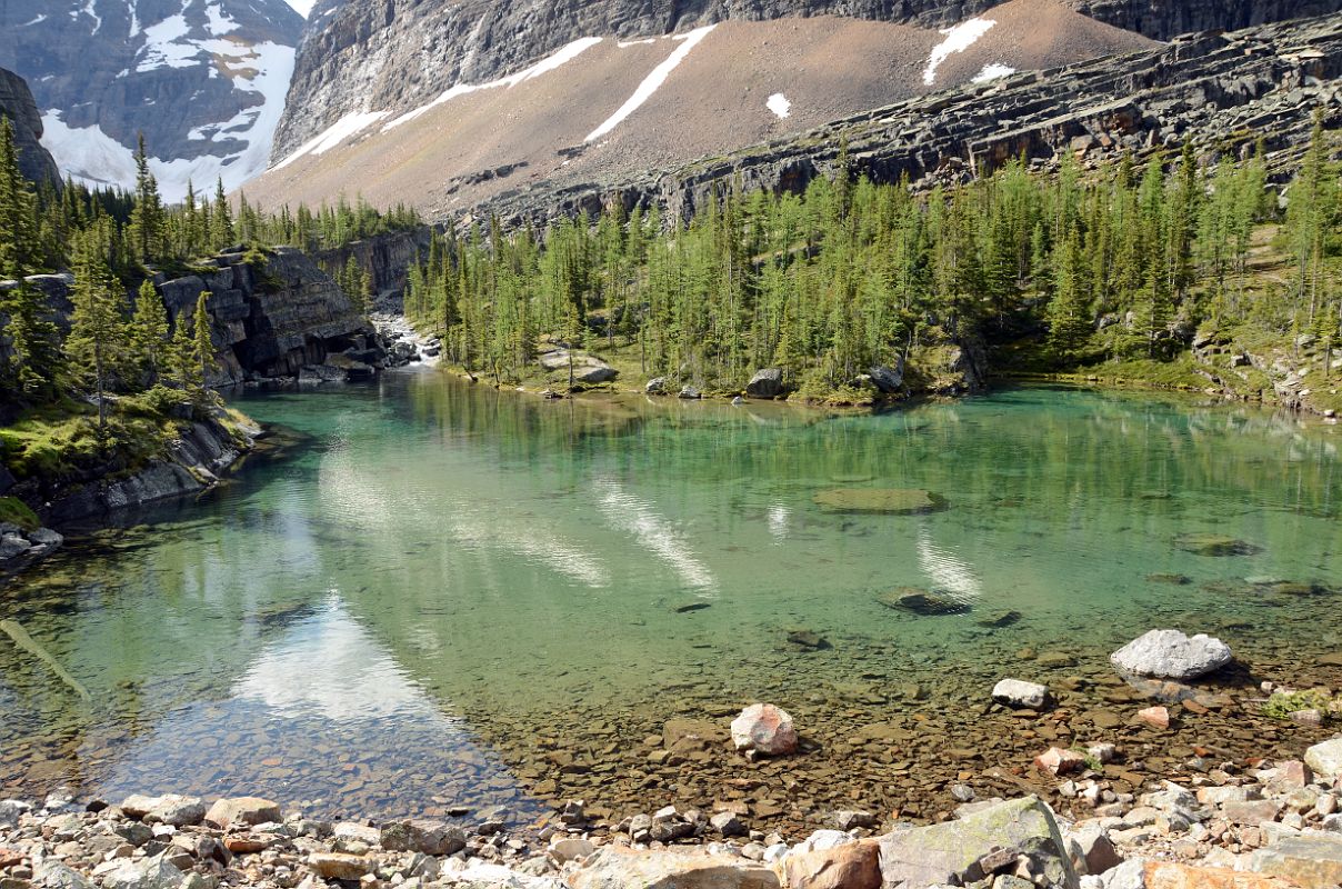 20 Lake Victoria On Lake Oesa Trail At Lake O-Hara Morning